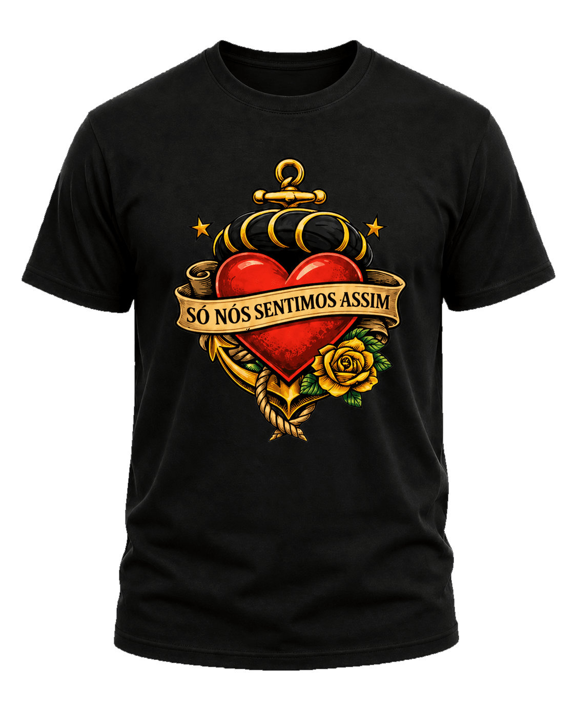 T-shirt Marcha Vasco da Gama — estampagem Só Nós